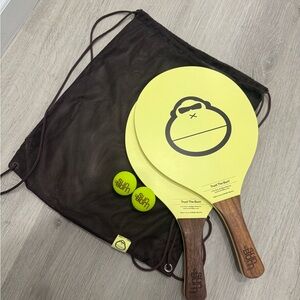 Yellow Paddle Set by Sunbum